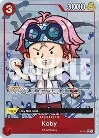 Koby Full Art (Premium Booster -The Best-)