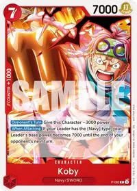 Koby OP12 Release Event (One Piece Promotion Cards) — One Piece Card Game Card Value