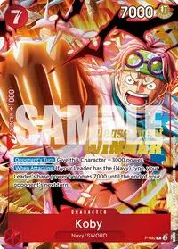 Koby OP12 Release Event Winner (One Piece Promotion Cards)