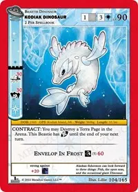 Kodiak Dinosaur (UFO: First Edition)