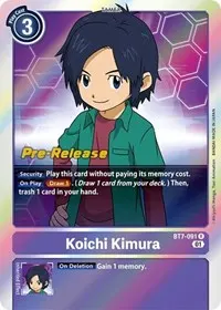 Koichi Kimura (Next Adventure Pre-Release Cards)