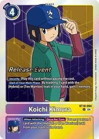 Koichi Kimura (Release Special Booster 2.0 Celebration Event Cards) — Digimon Card Game Card Value