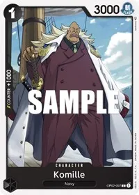 Komille (Paramount War) — One Piece Card Game Card Value