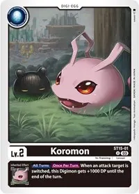 Koromon (Starter Deck 15: Dragon of Courage)