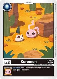 Koromon (Starter Deck 20: Protector of Light)