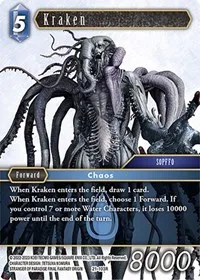 Kraken (Beyond Destiny) — Final Fantasy TCG Card Value