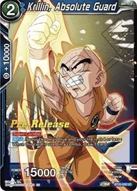 Krillin Absolute Guard (Power Absorbed Pre-Release Cards)