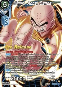 Krillin Accel Dance (Power Absorbed Pre-Release Cards)