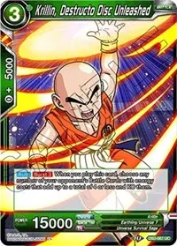Krillin Destructo Disc Unleashed (Draft Box 05 - Divine Multiverse)