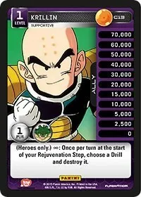 Krillin Supportive (Panini: Heroes & Villains)