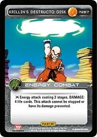 Krillins Destructo Disk (Panini: Set 1) — Dragon Ball Z TCG Card Value