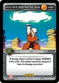 Krillins Destructo Disk (Panini: Set 1)