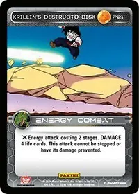 Krillins Destructo Disk (Panini Promo Cards)