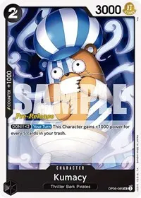 Kumacy (Wings of the Captain Pre-Release Cards)