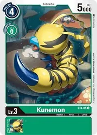 Kunemon (Starter Deck 04: Giga Green)