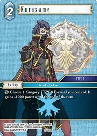 Kurasame (Opus XIII: Crystal Radiance)