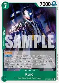 Kuro (Adventure on Kami's Island) — One Piece Card Game Card Value
