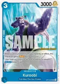 Kuroobi (The Azure Sea's Seven Release Event Cards)