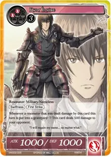 Kurt Irving (Vingolf 2 - Valkyria Chronicles) — Force of Will Card Value