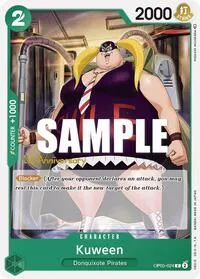 Kuween (Awakening of the New Era: 1st Anniversary Tournament Cards) — One Piece Card Game Card Value