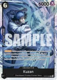 Kuzan (Starter Deck 27: BLACK Marshall.D.Teach)