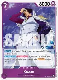 Kuzan (The Time of Battle)