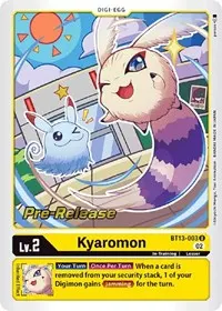 Kyaromon (Versus Royal Knights Pre-Release Cards)