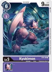 Kyukimon (Starter Deck 06: Venomous Violet)