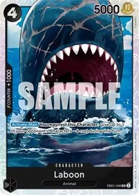 Laboon 048 (Extra Booster: Memorial Collection) — One Piece Card Game Card Value