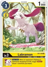 Labramon (Release Special Booster 1.0) — Digimon Card Game Card Value