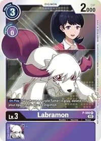 Labramon P 080 (Digimon Promotion Cards)