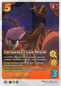 Lacquered Chain Prison (UniVersus: My Hero Academia: Jet Burn)