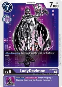 LadyDevimon (Classic Collection) — Digimon Card Game Card Value