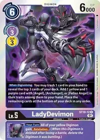 LadyDevimon (Starter Deck 10: Parallel World Tactician)