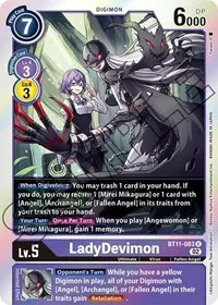 LadyDevimon (Dimensional Phase) — Digimon Card Game Card Value