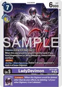 LadyDevimon (Hackers' Slumber) — Digimon Card Game Card Value