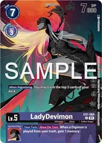 LadyDevimon Digimon Illustration Competition Pack 2023 (Classic Collection)