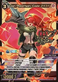 Lain Paterson Code 2434 SRP (Collab Booster: Nijisanji Diva) — WIXOSS Card Value