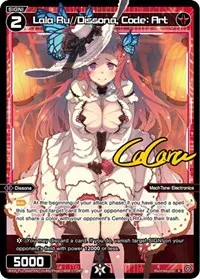 Lala Ru Dissona Code Art Parallel Foil (Dissonance Diva)