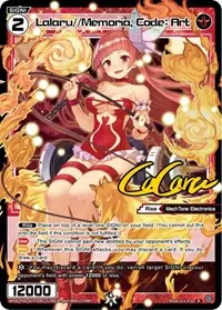 Lalaru Memoria Code Art Parallel Foil (Welcome Back Diva -selector-)