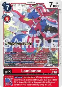 Lamiamon (Time Stranger Release Event Cards) — Digimon Card Game Card Value