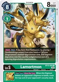 Lamortmon (Versus Royal Knights) — Digimon Card Game Card Value