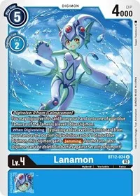 Lanamon (Across Time) — Digimon Card Game Card Value