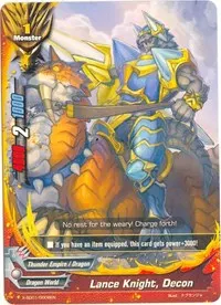 Lance Knight Decon (X-SD01: Demon Lord Dragon of Tempest)