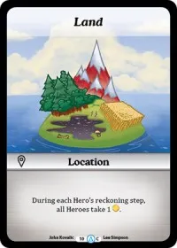 Land (Season 1) — Munchkin CCG Card Value