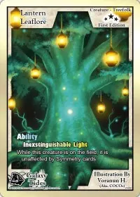 Lantern Leaflore First Edition (Galaxy Tides)
