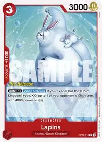 Lapins (Two Legends Pre-Release Cards)
