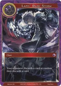 Lapis Dark Storm (Alice Origin Memoria Cards)