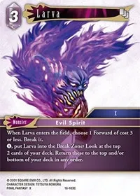 Larva (Emissaries of Light) — Final Fantasy TCG Card Value