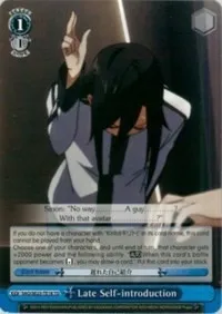 Late Self introduction (Sword Art Online II) — Weiss Schwarz Card Value